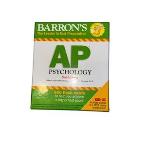 AP Psychology 3rd Edition Flashcards